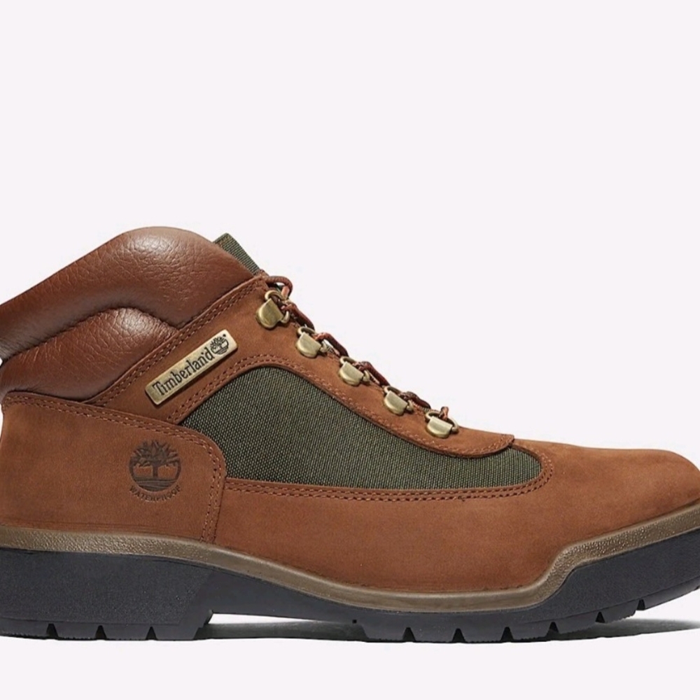 Timberland Swamps Men's Tan and Green Hiking Boots